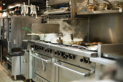Servicing commercial kitchens